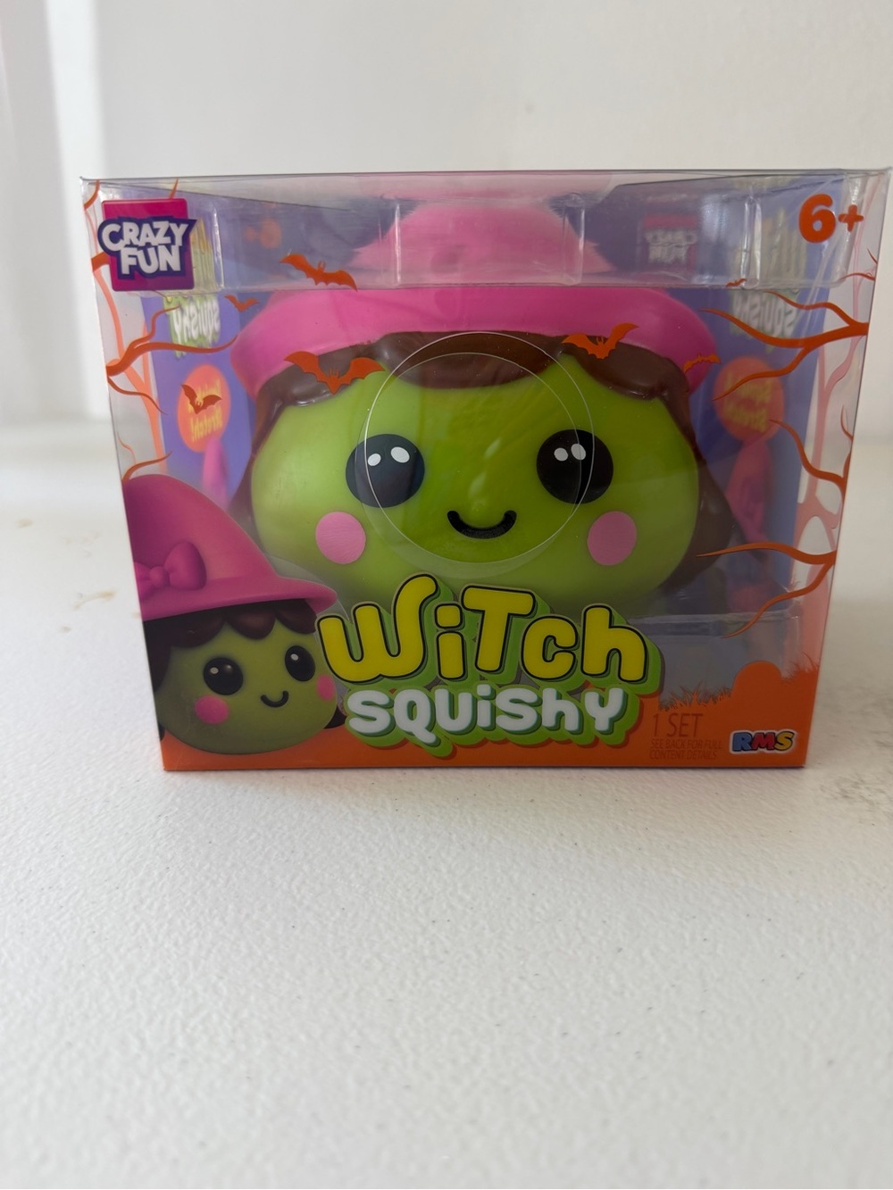 Crazy Fun Witch Squishy Toy - Halloween